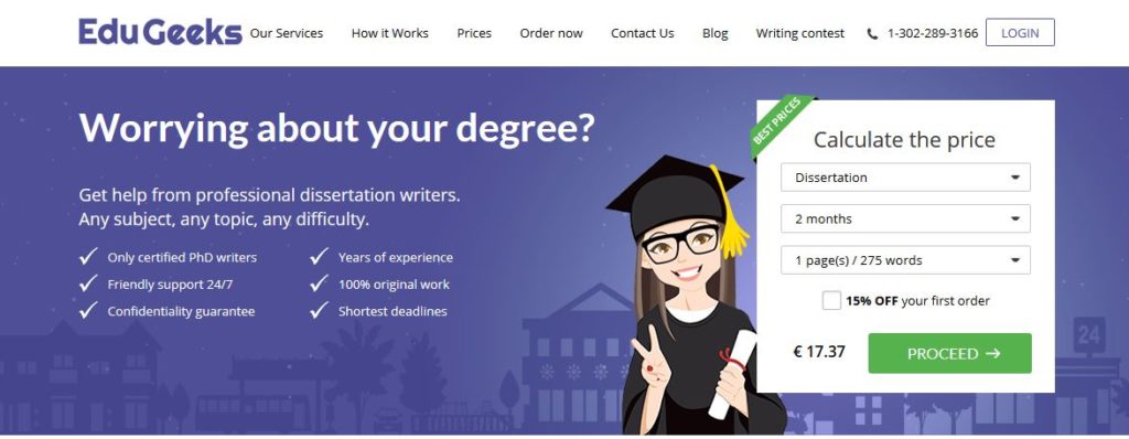 Best dissertation writing service